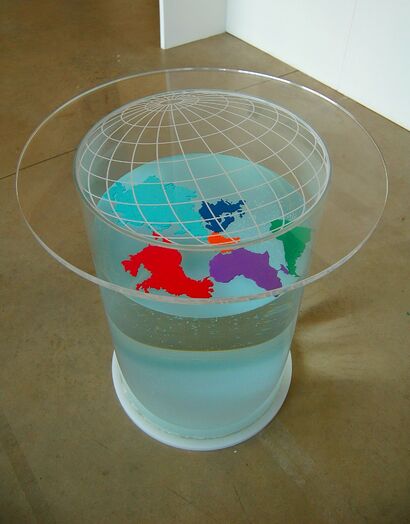 LA DERIVA DEI CONTINENTI _ EVO III;  - a Sculpture & Installation Artowrk by FAUSTO SEGONI